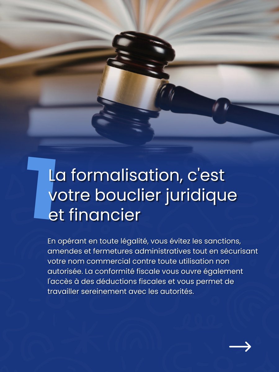 CFIHT's tweet photo. 3 BONNES RAISONS DE FORMALISER VOTRE ENTREPRISE

Vous êtes entrepreneur et vous vous demandez si la formalisation vaut vraiment le coup ? La réponse est OUI, et voici pourquoi !

Envoyez-nous votre demande de service aujourd’hui : contact@cfi.ht https://t.co/xdZAnTjk0f