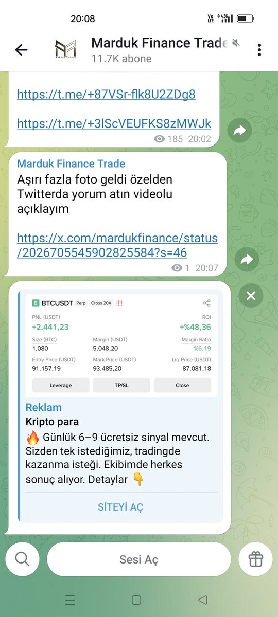 SameT5454545's tweet photo. @MardukFinance biz zaten gurubunuzdayiz hocam https://t.co/sznGSuuY6S