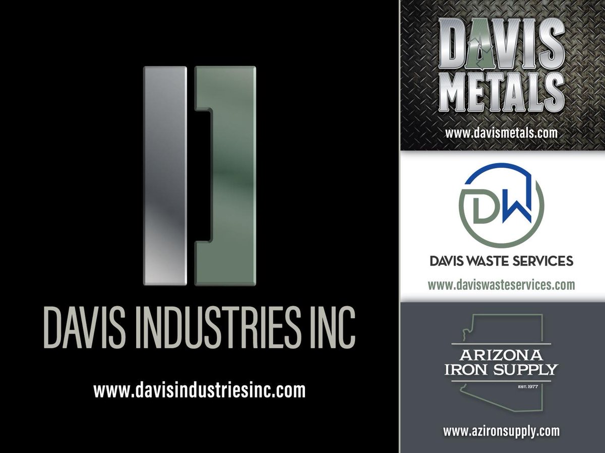 ArizonaIron's tweet photo. We are proud to be part of the @davis industries inc family! https://t.co/3xn9OZRpEH
