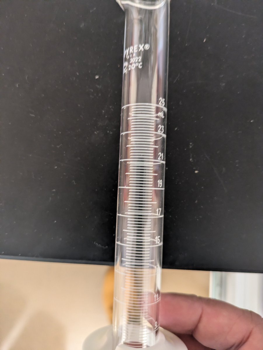 ChemNHS's tweet photo. Does anyone else have a piece of equipment in their lab they just are "mad at" for no real reason? For me it's my cylinders that measure in 2mL majors. >_< #APChem #Chemistry #Science #TeacherLife https://t.co/MPqBuEfPvt