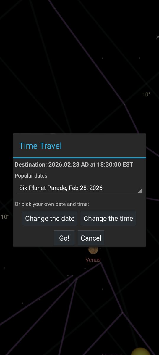 skymapdevs's tweet photo. Find your way to this month's 6 Planet Parade with Sky Map! https://t.co/WmAdmdxjsO