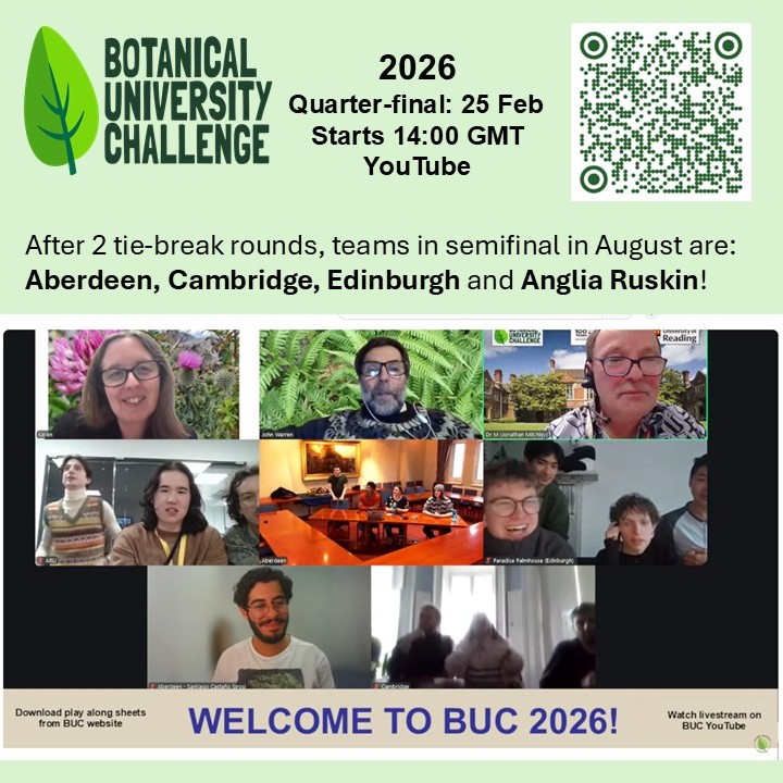 Botanical University Challenge tweet media