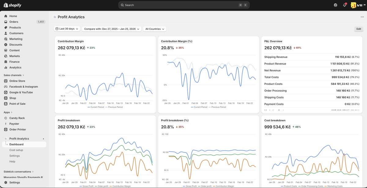 digismoothie's tweet photo. @dtcprophet We are building (and using) this. It integrates with all ad/cost channels and allows you to set COGS, shipping, payment, and other costs (and update them without skewing historical data). https://t.co/ieZ7z9nokS