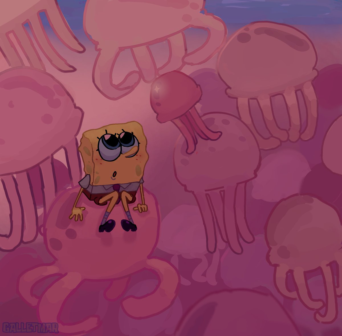 Gallet-Mar! 🧽🐙 tweet media