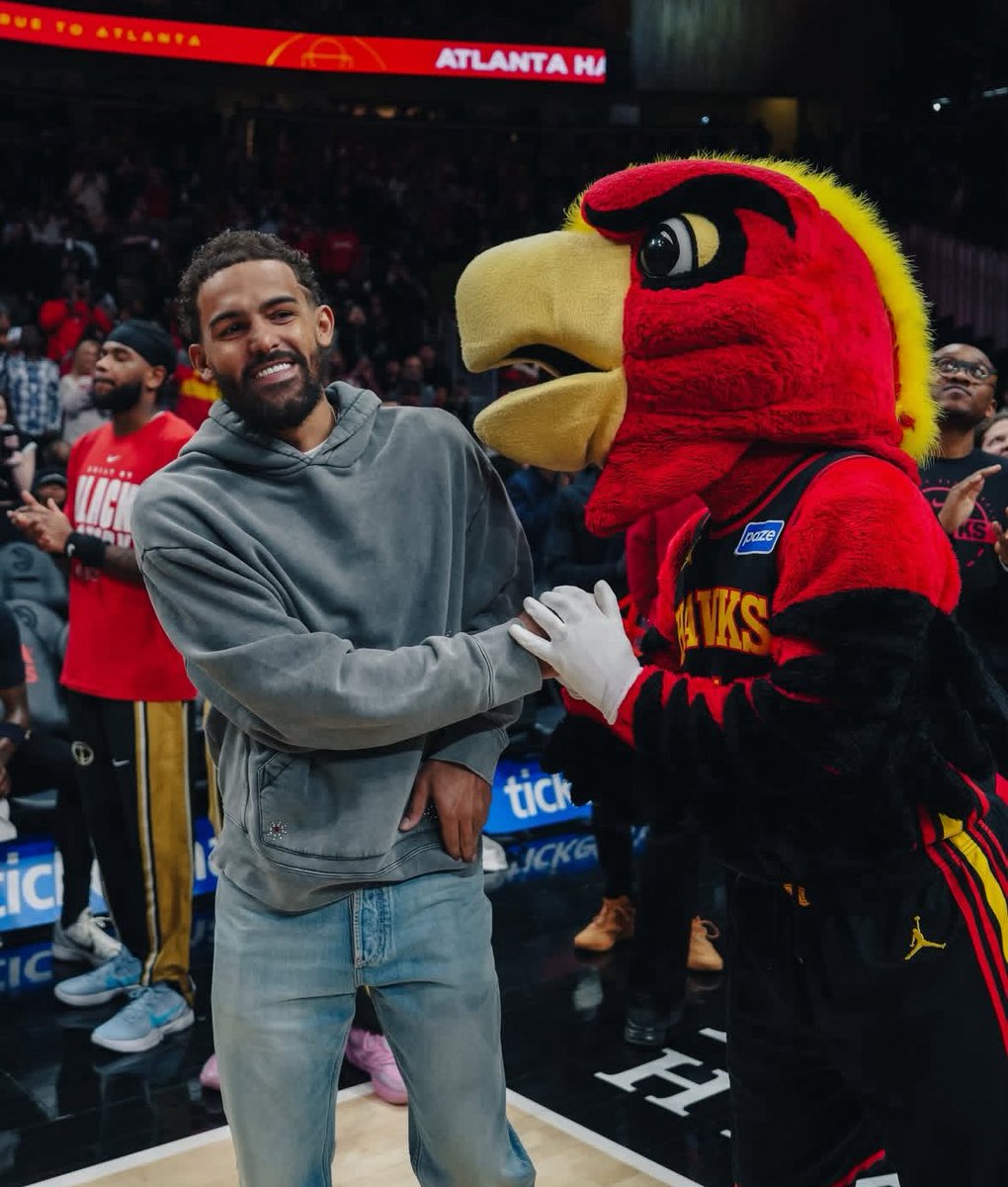 ZachLangleyNBA's tweet image. Trae Young via IG:

“I could never say ‘Goodbye Forever’, Just I’ll see you again soon.”