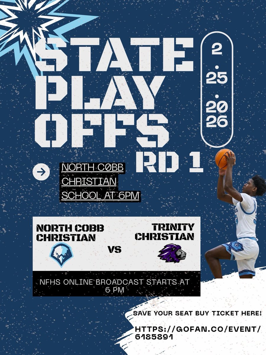 North Cobb Christian School Mens Basketball tweet media