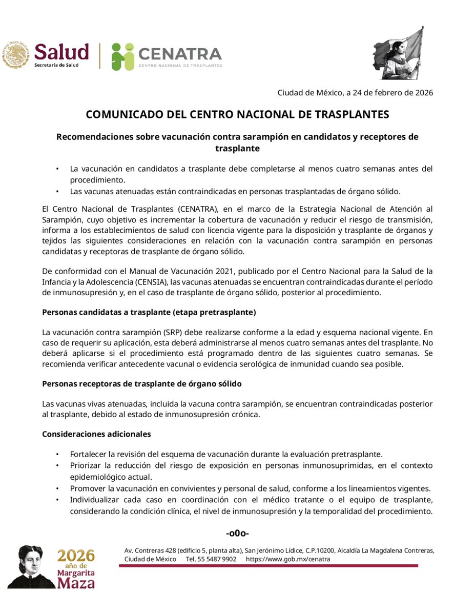 Consulta el Manual de Vacunación:
gob.mx/salud/censia/a…