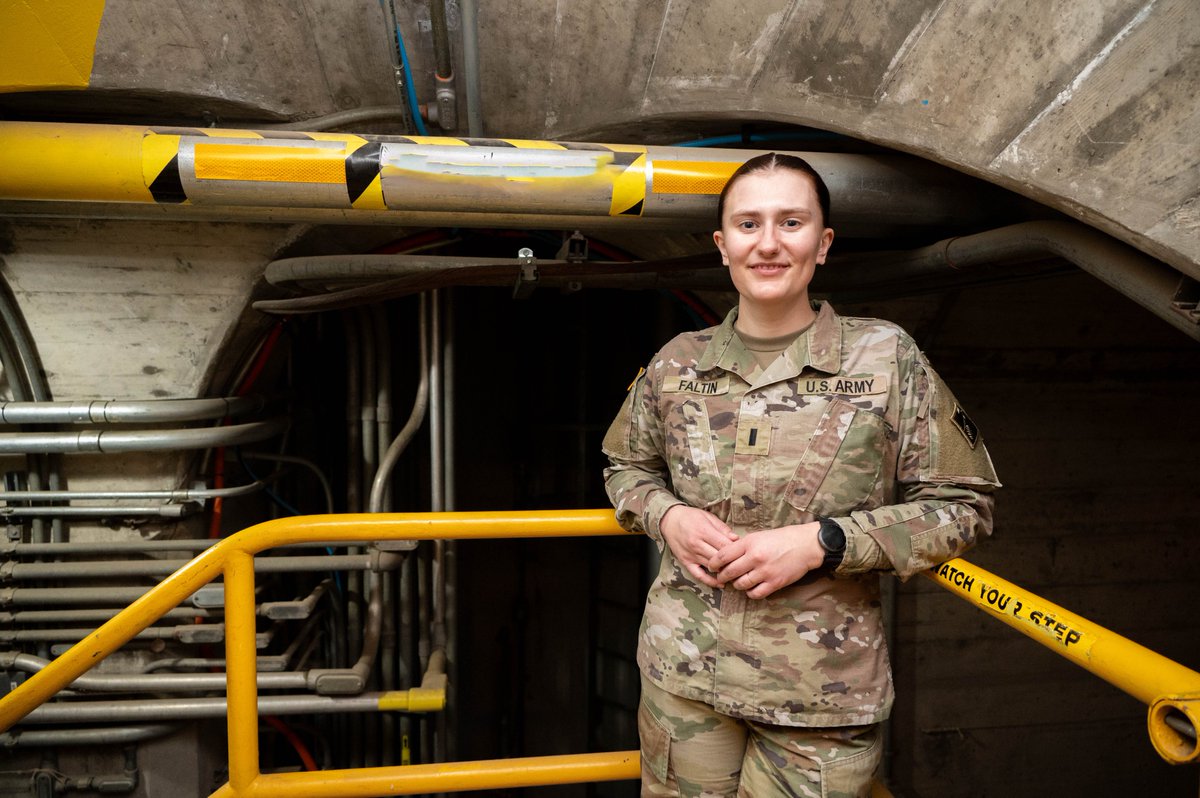 USACESacramento's tweet photo. Through service & infrastructure, Army Engineer 1st Lt. Gabby Faltin is making an impact as a civil engineer with the U.S. Army Corps of Engineers. #ArmyEngineers #ArmySTEM #Eweek2026 https://t.co/sCTXMQQIsX