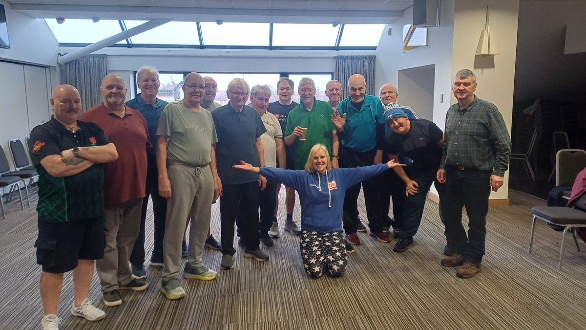 AlisonBirtle's tweet image. So happy to join many of my patients for #prehab @MorecambeFC #efl #exercise improves #canceroutcomes reduces #treatmentsideeffecfs improves #qol 
#prostatecancer
Did class with them bursting with pride as they have all achieved so much and partnered with me in their care