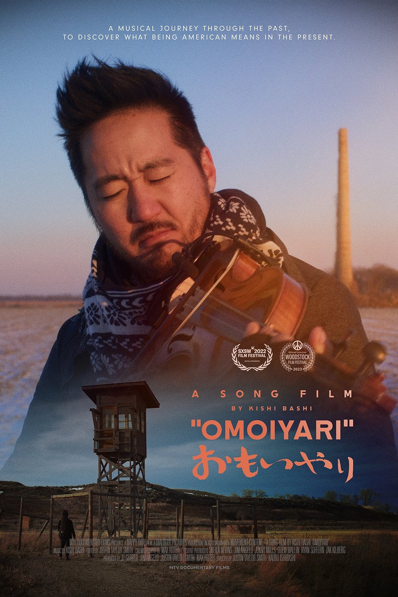 Omoiyari: A Song Film By Kishi Bashi (2023)
Wednesday, March 11, 2026 at 7:00 p.m.

Kishi Bashi’s Omoiyari is a beautiful mix of music, history and reflection on being a minority in America.