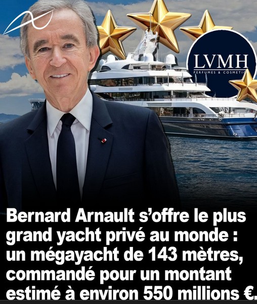 Bernard Arnault, qui redoutait la taxe Zucman, a commandé un nouveau yacht de 143 mètres pour 550 millions d’euros...    

humanite.fr/politique/le-b… 

Allez Français, Serrez-vous la ceinture un cran de plus !