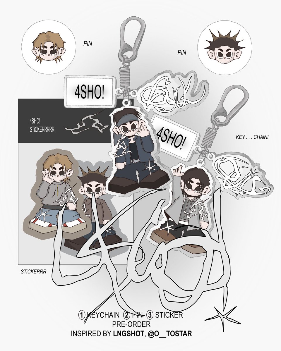 deerhamhee's tweet photo. [🇵🇭 PH GO | #misulsells ✨]

lngshot merch pre-order
4SHO! keychain, stickers and pin by @o__tostar

🔗https://t.co/1k1G0zLhHp
 
₱50–₱215
Price + ISF

DOO: March 01, 5PM
DOP: March 01, 10PM

-please help rt. 🫶 https://t.co/EmzIXwxfEy