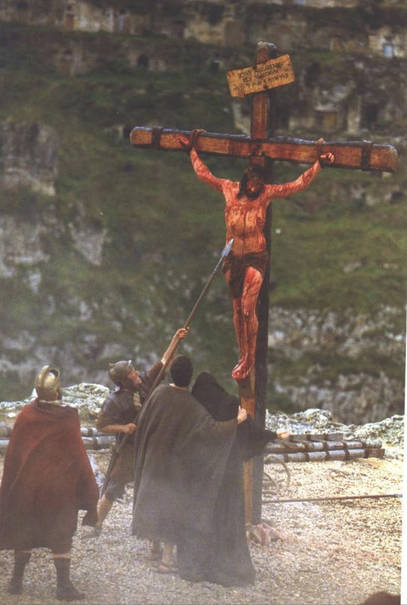 The greatest gift to mankind, the greatest sacrifice ever! 
This is proof of God's love for us. 

We adore you, oh Christ, and we bless you.