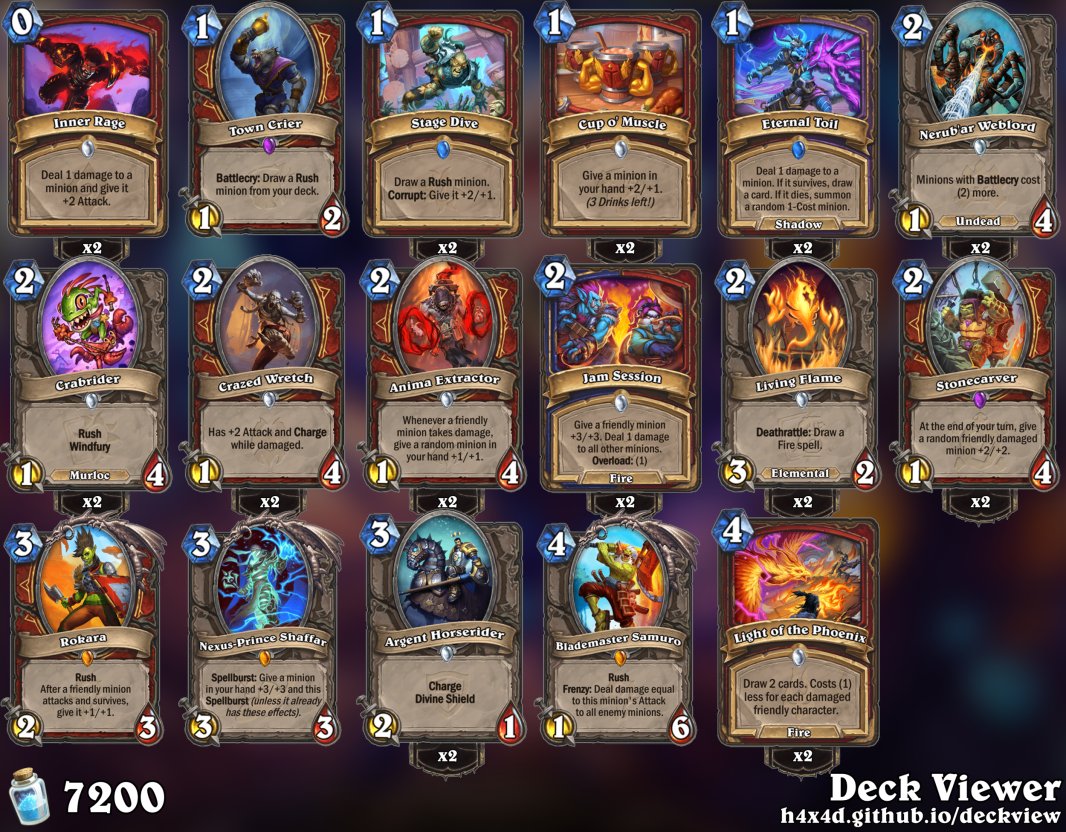 Shaffar Warrior

keep stage dive in mull. best card

AAEBAQcEnfAC++gDle0Dq+oGDRaIDroTwd4DkeQDvNsEvuIEj5UF9PIF98kGx4cHnpkH0LIHAAA=

#hearthstone #wildhs