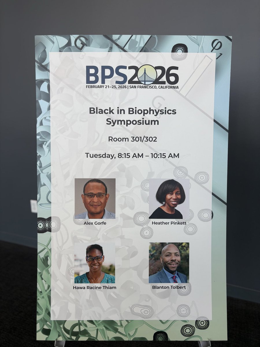 Black In Biophysics tweet media