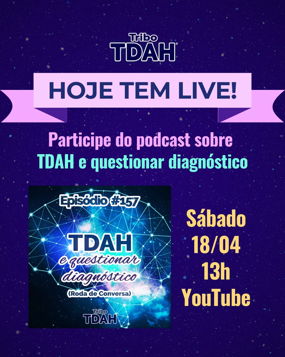 Tribo TDAH® - Apoia.se/TriboTDAH tweet media