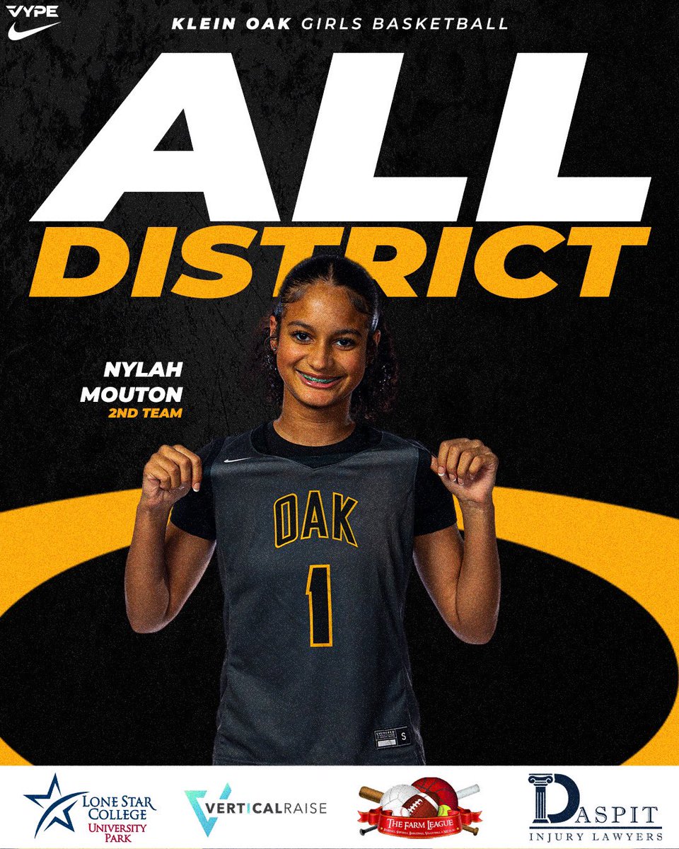 KOLadyHoops's tweet photo. Congratulations Nylah! We are so proud of you, your leadership, impact, and success! ❤️🏀

Nylah Mouton- Class of 2027
2nd Team All-District
She’s a shooter 👏🏾👏🏾👏🏾👏🏾👏🏾- 40% https://t.co/vVKYJYOIZV