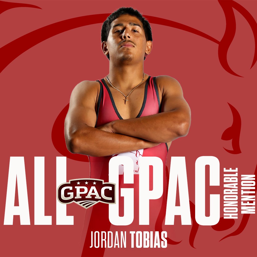 HCBroncoMWR's tweet photo. Congratulations to Jordan Tobias on being named All-GPAC Honorable Mention! 
#GDTBAB https://t.co/WE8qsaUoRB