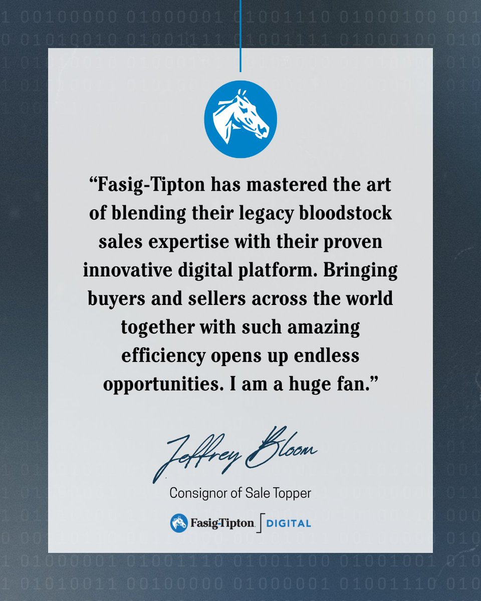 Fasig-Tipton tweet media