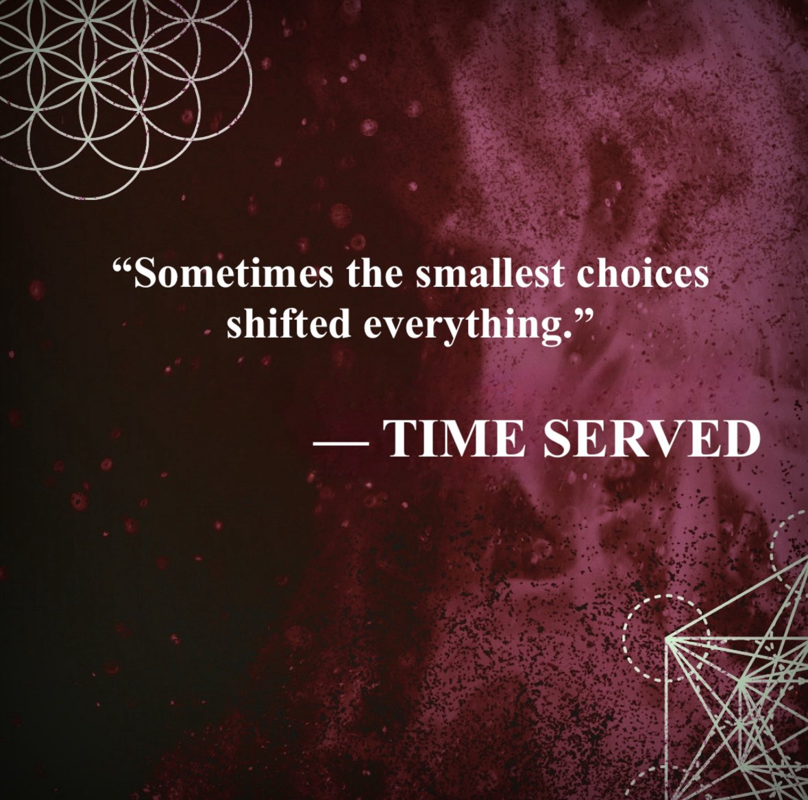 Author_EdSilva's tweet photo. TIME SERVED. An eighteen-year-old makes one reckless decision for the wrong girl—and it costs him his future.
⭐️ I know I am not allowed to disclose... but I am so thankful to a person who helped me get this far! 💖

#MSWL #amquerying #literaryagent #querymanager #querytracker https://t.co/SHxEMlR8Ei