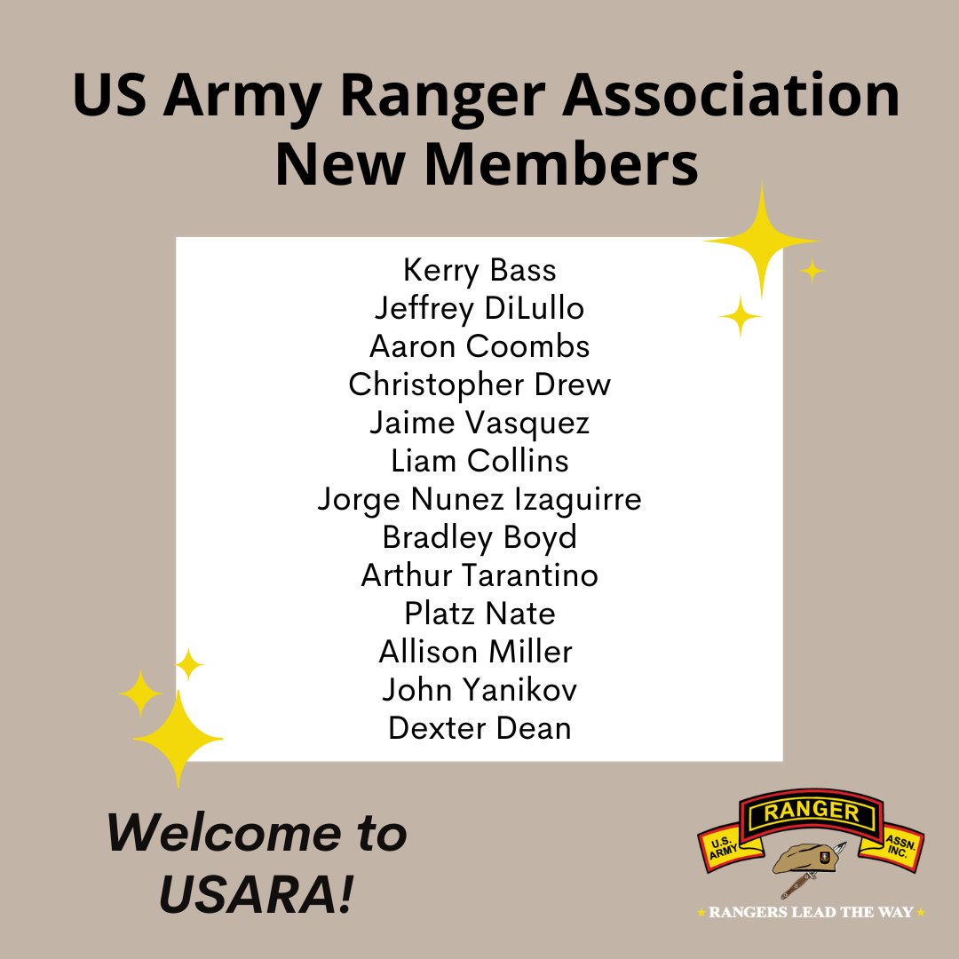 US Army Ranger Assoc tweet media