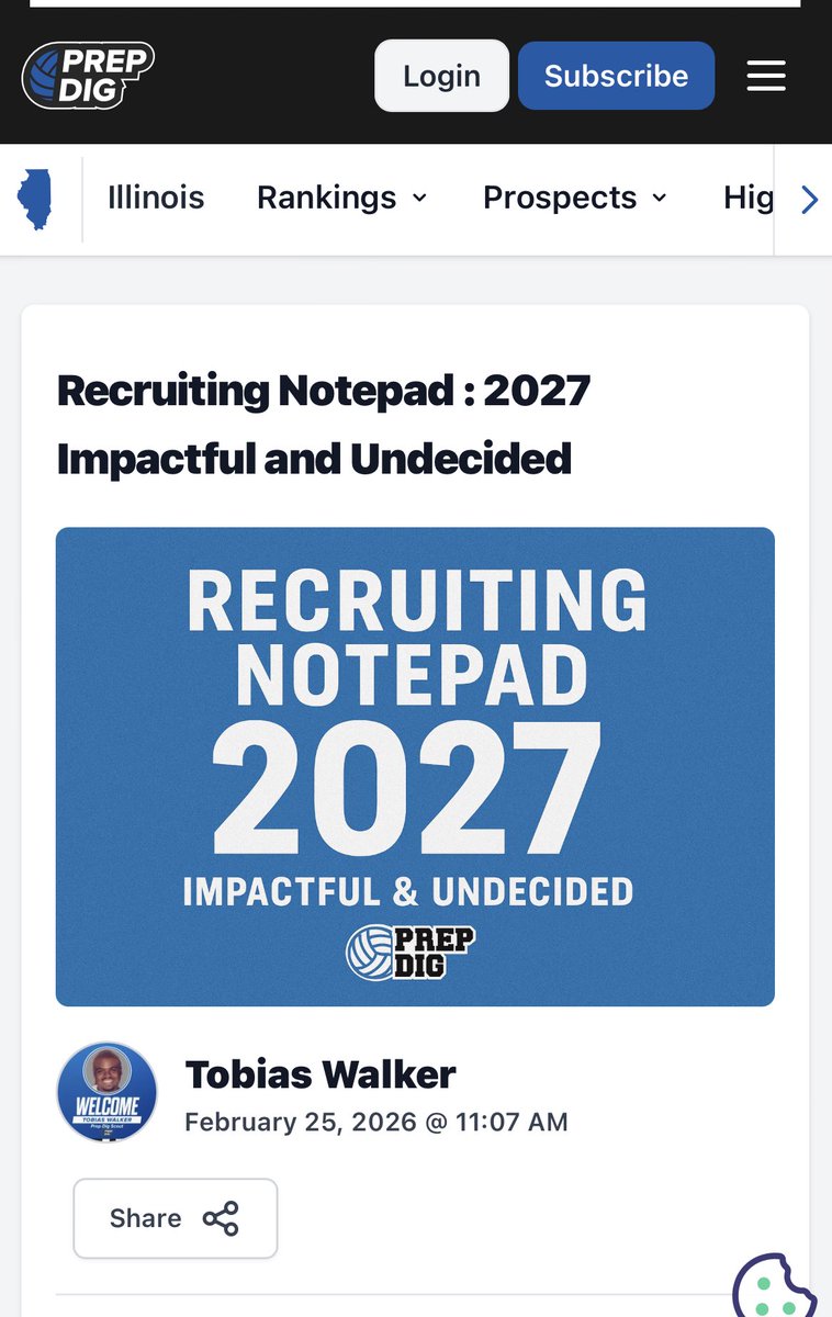 PrepDigTobias's tweet photo. Recruiting Notepad : 2027 Impactful and Undecided @ellecknight @ https://t.co/5Bb4SZXASY
@PrepDig https://t.co/Mfc8sulkGW