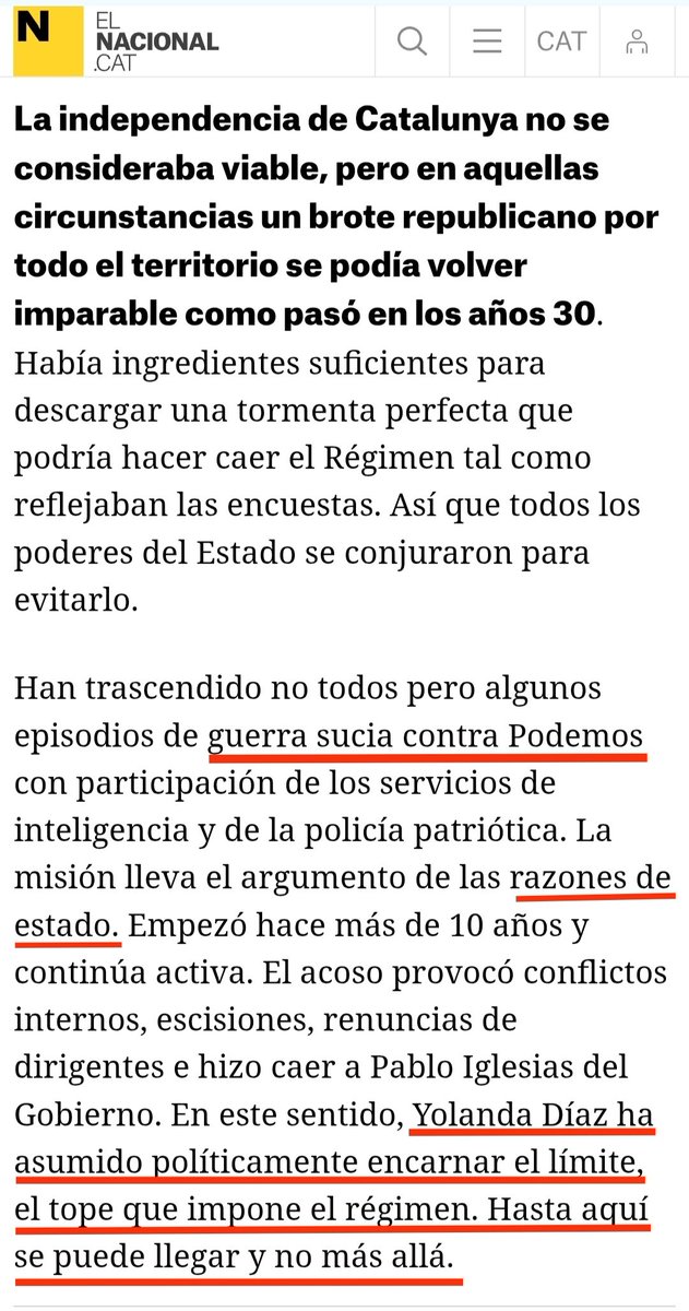 RafaelLucasGar1's tweet photo. @eldiarioes @albertonimrod ÚLTIMA HORA ‼️
YOlanda Díaz renuncia a ser la candidata de la izquierda confederal:
“Estoy muy orgullosa de lo hecho, pero me queda mucho por hacer en el #PsoePOSE, Pedro, guapo, más que guapo, no dirás que no he cumplido con todo lo mandado, no ni ná” https://t.co/Pvq2UnpViJ