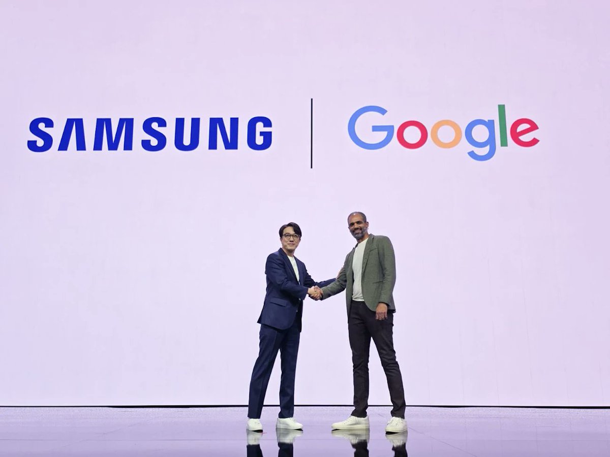 ssamat's tweet photo. Great to be on stage at #SamsungUnpacked as we look toward the next chapter of Android: evolving from an Operating System to an Intelligent System.

As a preview of what's coming to the next release of Android, we announced a new experience for the Galaxy S26 series: Android works with your AI assistant to navigate apps and get stuff done. Whether it’s helping you with your grocery order or navigating a delivery app, Gemini uses its multimodal reasoning to get the task done. It's built with transparency and control, so you can watch Gemini take every step and pause at any time. Available to start on a limited set of apps – looking forward to your feedback!

The S26 also brings:

✨ Circle to Search: The next generation experience allows you to search multiple objects at once, like finding an entire outfit. 

🛡️ Scam Detection: Bringing Google’s advanced, on-device intelligence to the Samsung Phone app for proactive call protection.

Android is where you see the future first, and there's so much more to come.

https://t.co/YZICoHnplG