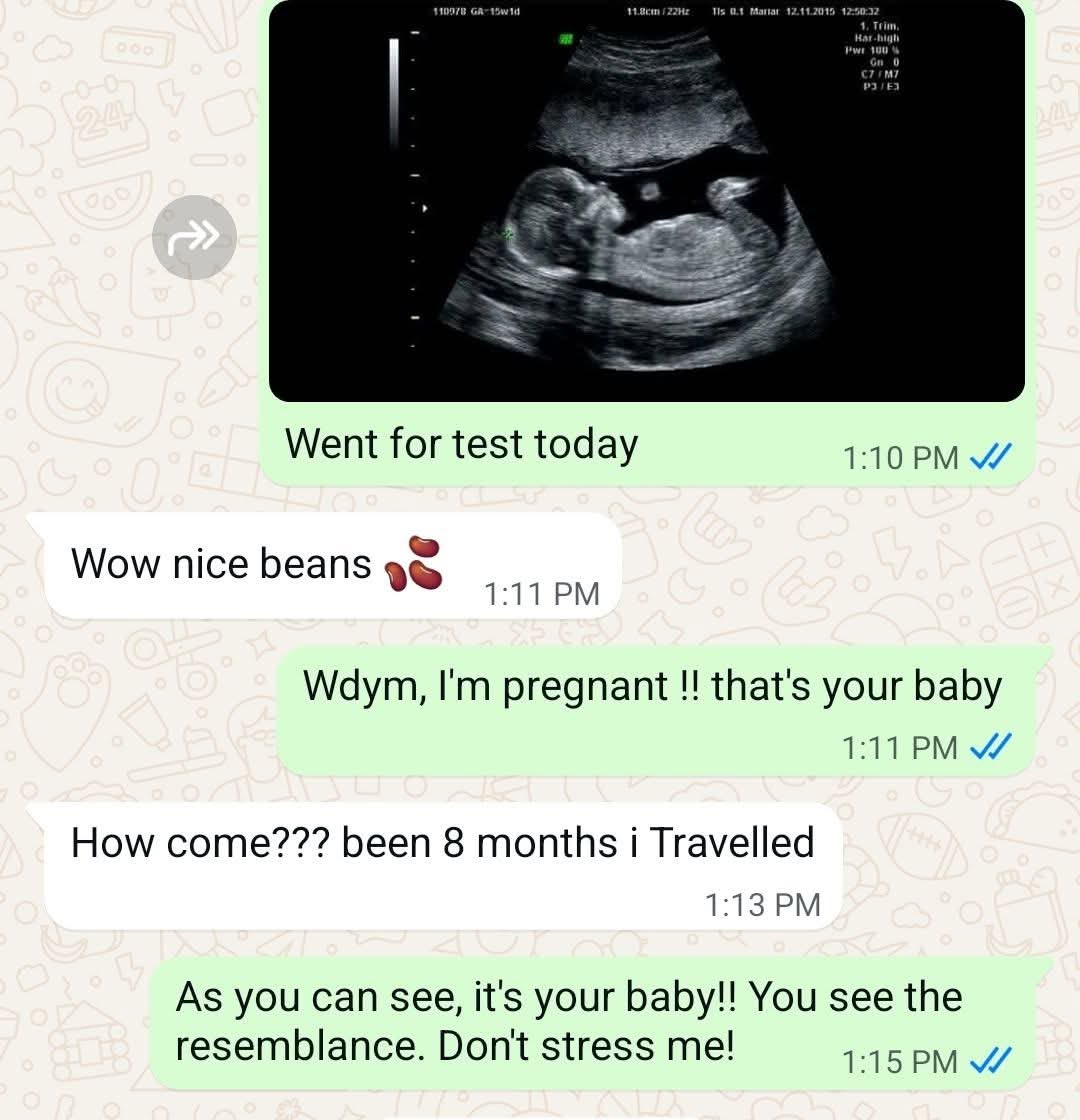 😂😂 what’s going on here 
Congratulations mama you’re alone on this 😅