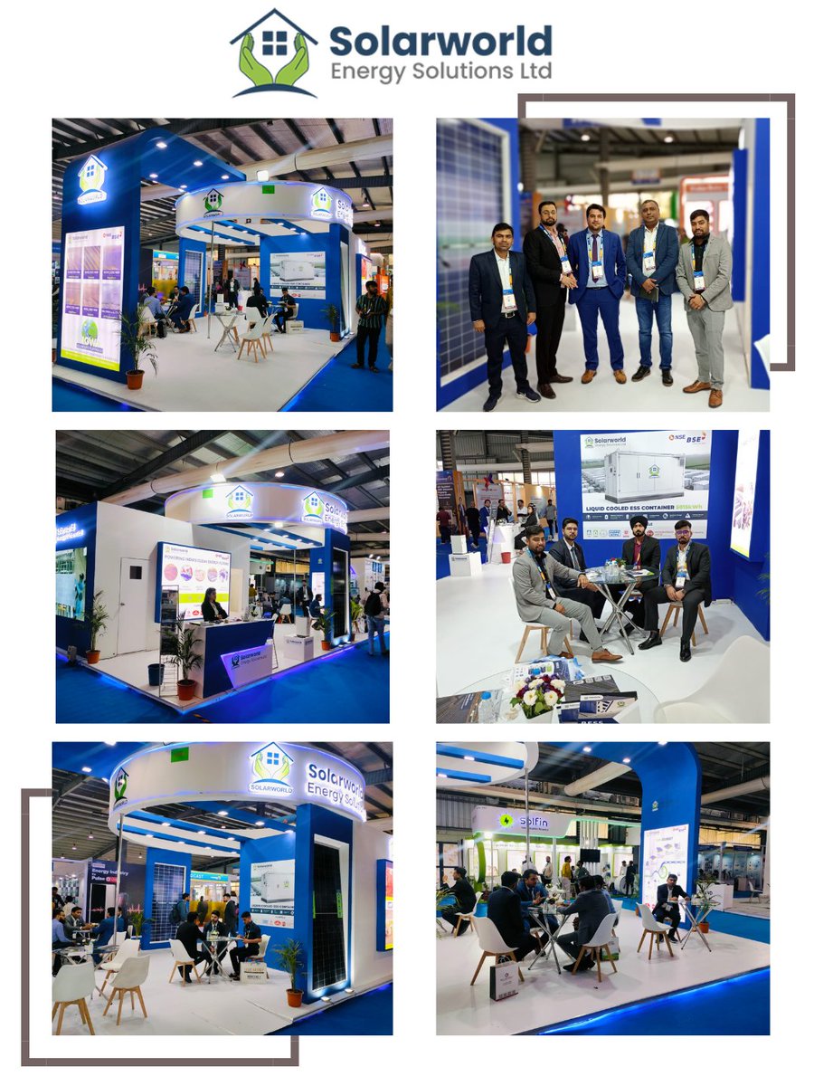 Solarworlden's tweet image. InterSolar India: Day 1 is a wrap! ✅

An overwhelming response, powerful networking, and a shared passion for renewable energy. That’s how we’re kicking things off in Gandhinagar!

📍 Find us at Hall 1, Booth B131 until Feb 27th.

#Solarworld #InterSolarIndia #RenewableEnergy