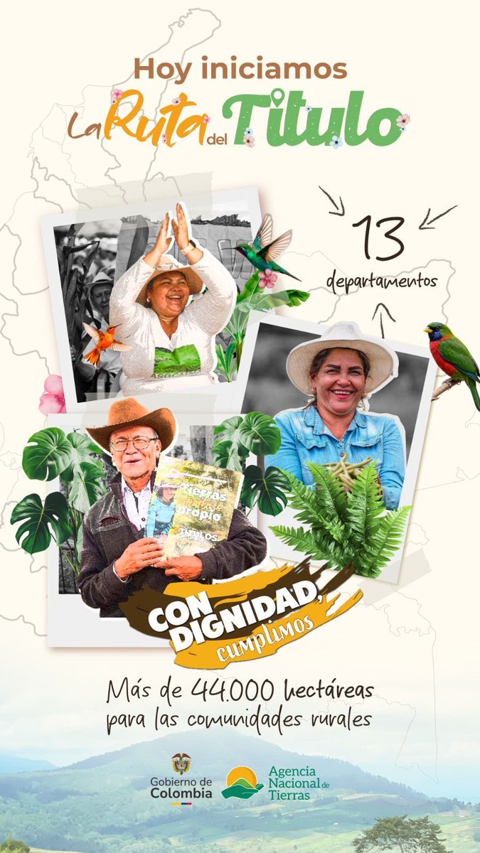 En La Guajira, estamos cumpliendo con la Ruta del Título. #ConDignidadCumplimos #LaGuajira