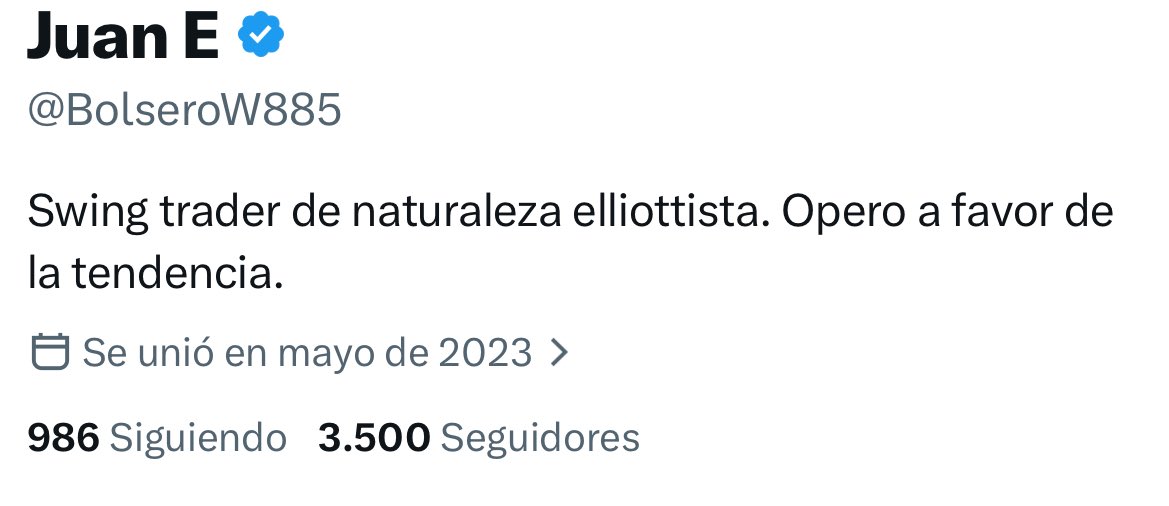 3500 seguidores, éramos 40 a mitad de 2023 cuando mi novia me alentó a que use más esta cuenta. La verdad es que lo hago porque me divierte y aprendo muchísimo, el día que me deje de divertir o deje de aprender: lo dejo a la mierda. Gracias a todos los que son parte, seguimos.