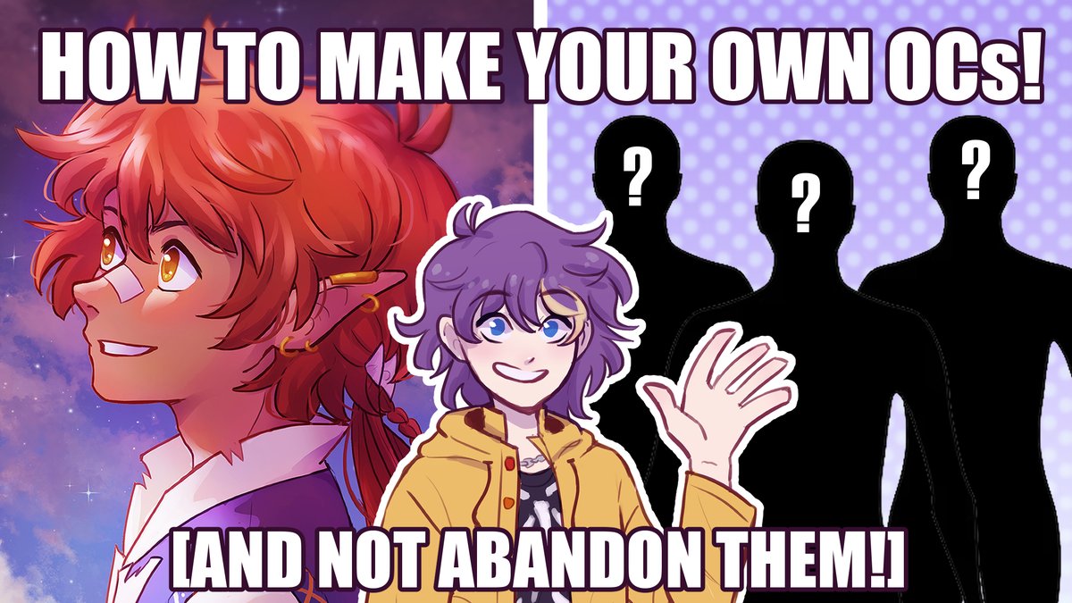 New Video!!
How To Make + Keep OCs!!
youtu.be/ugloT8H78Tw