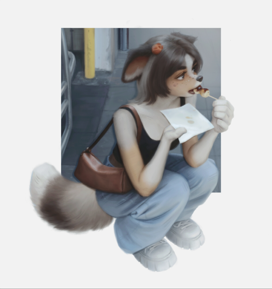 Finished YCH for _Sophia_ :3