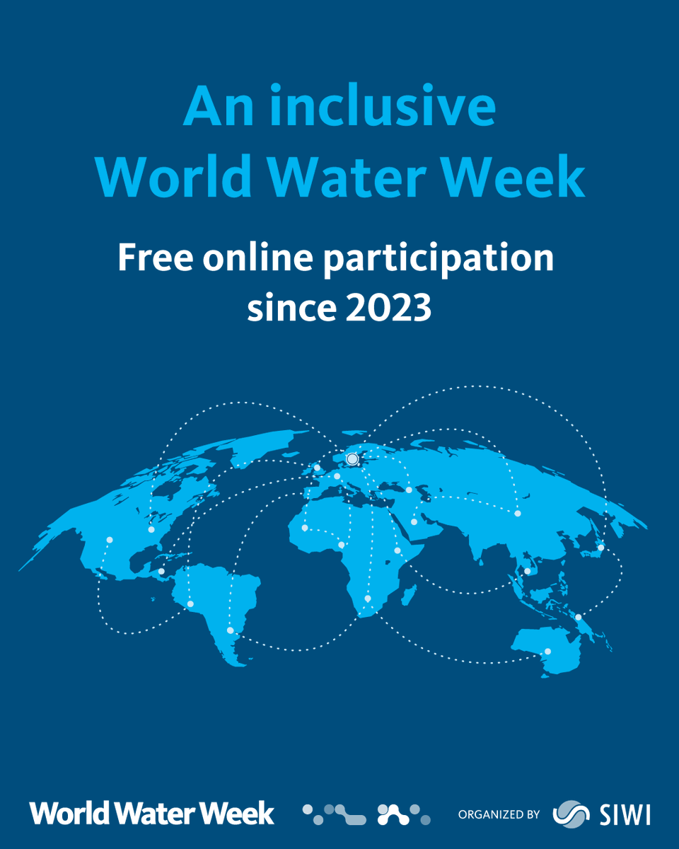 World Water Week tweet media