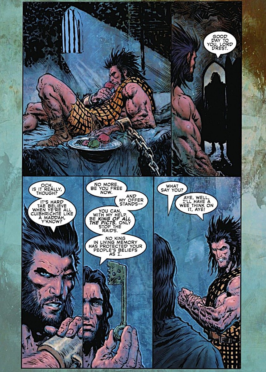 TeeScottREH's tweet photo. #New Today: Doug Braithwaite art & Jim Zub story in #ConanTheBarbarian #29. Liam Sharp art, colors & story in #SPAWN: DARK AGES #3 of 6. It almost looks like #Slaine meets #Conan. A great #reading morning! @ComicsTitan @HeroicSignature @ImageComics @Todd_McFarlane https://t.co/ArKOUY3Kkr
