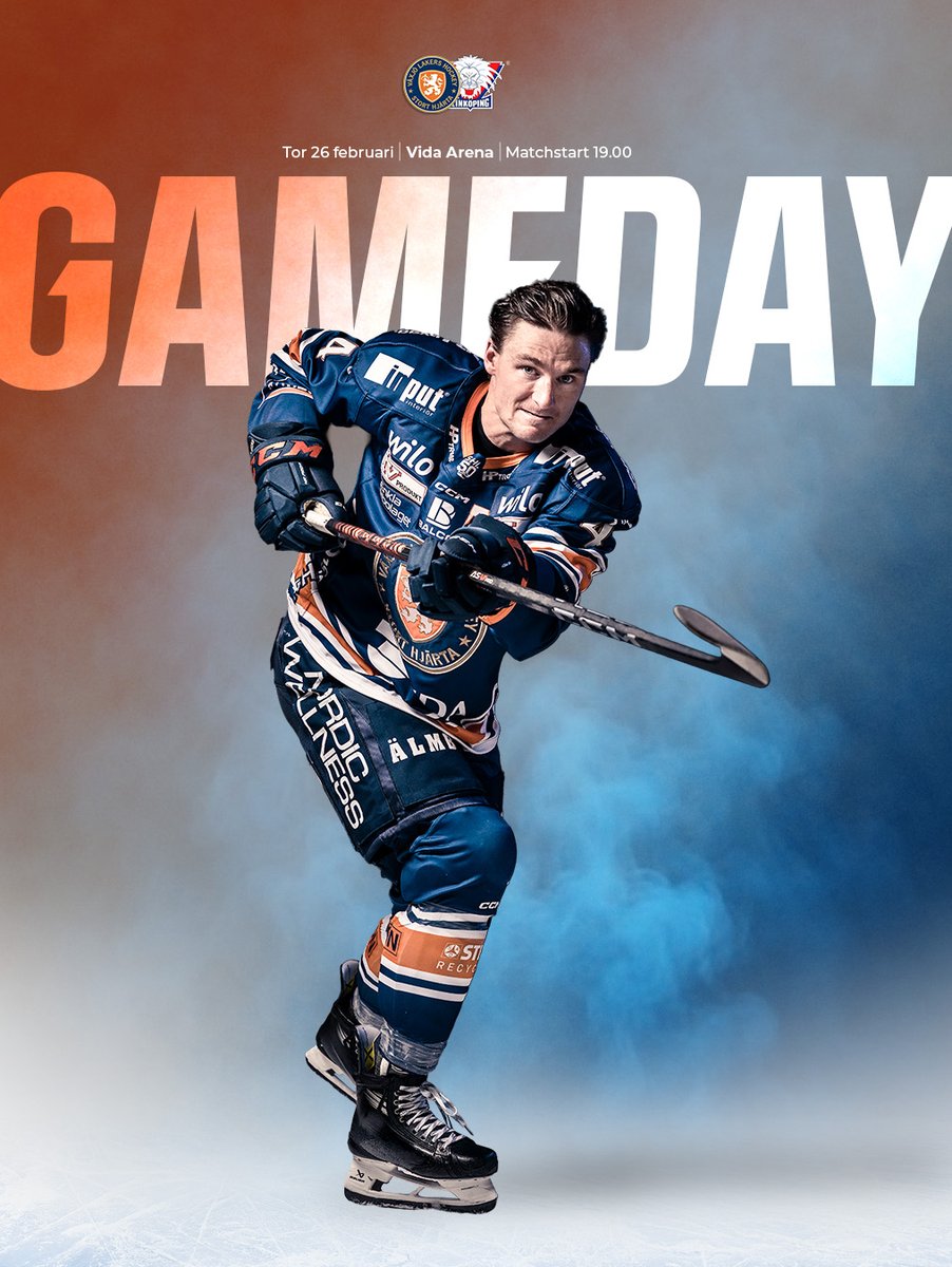 VLHlive's tweet photo. GAMEDAY 🔥
🆚 Linköping HC
📍 Vida Arena
🏒 19:00 https://t.co/cQGFLrbVqb