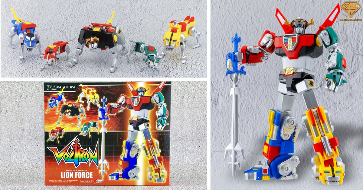 PassionXFun's tweet photo. Action Toys Mini Action Voltron now available for preorder
#ActionToys #MiniActionSeries #Voltron #chogokin #robot #百獣王ゴライオン #ゴライオン
https://t.co/IDX1oyN09F https://t.co/l56SJiFy90
