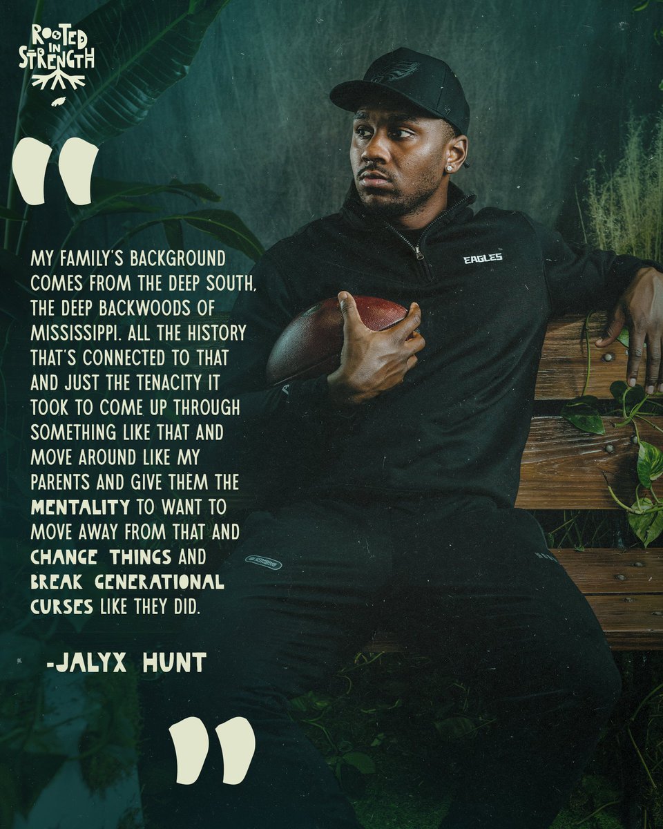 Jalyx Hunt highlights where his strength comes from