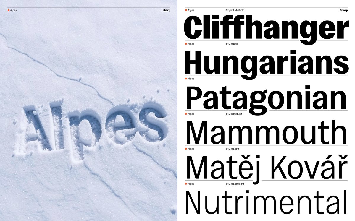 Sharp Type tweet media