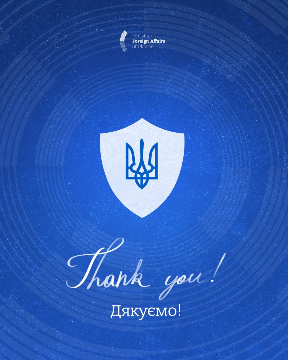 Our partners have recently announced new support packages for Ukraine. Thank you!

🇸🇪 Sweden – over $1.5 billion in military aid.
🇳🇴 Norway – $1.2 billion for joint drone production.
🇩🇰 Denmark – €510 million in military aid (2026) and €120 million in humanitarian and energy