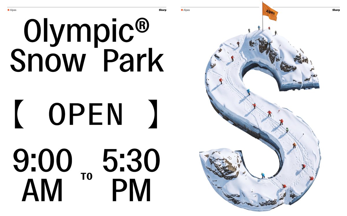 Sharp Type tweet media