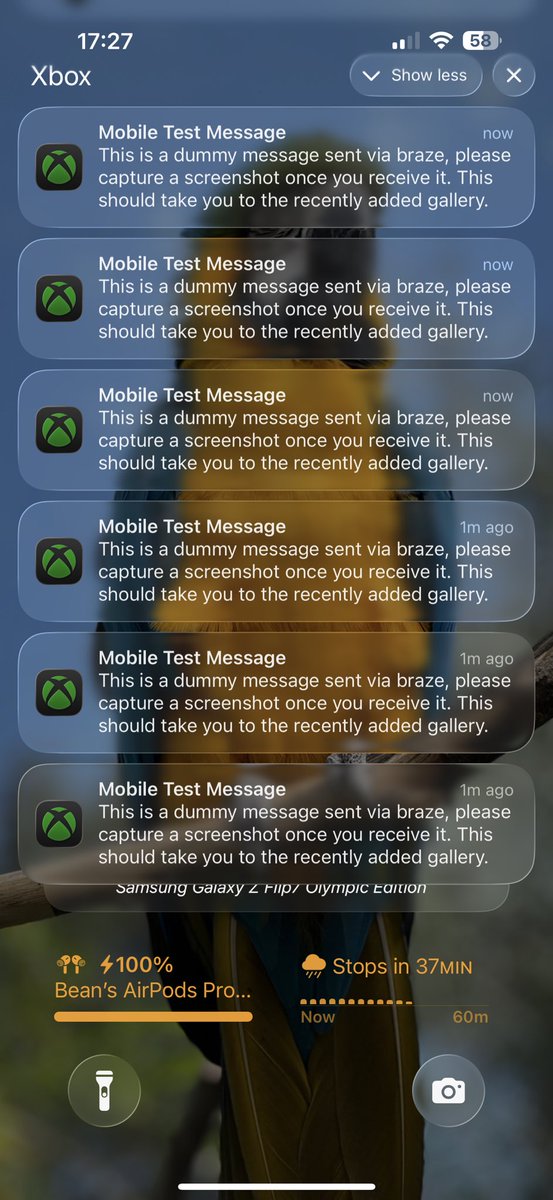 BKnash16's tweet photo. @XboxSupport the hell is happening? https://t.co/anBRZx3N0C