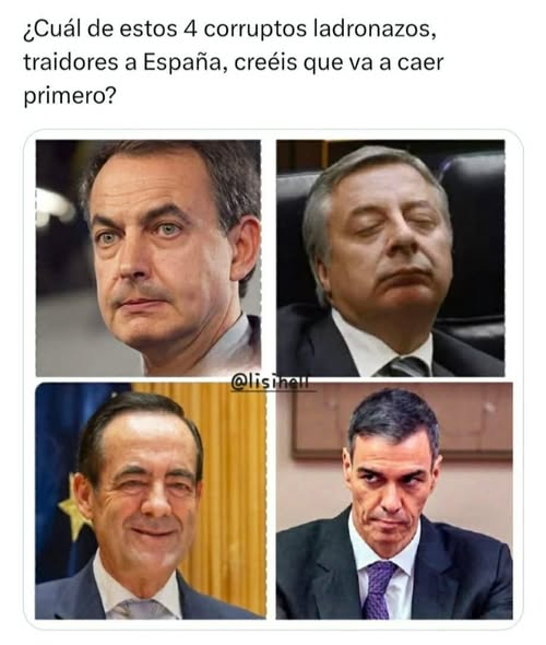 Deben caer los cuatro ¡