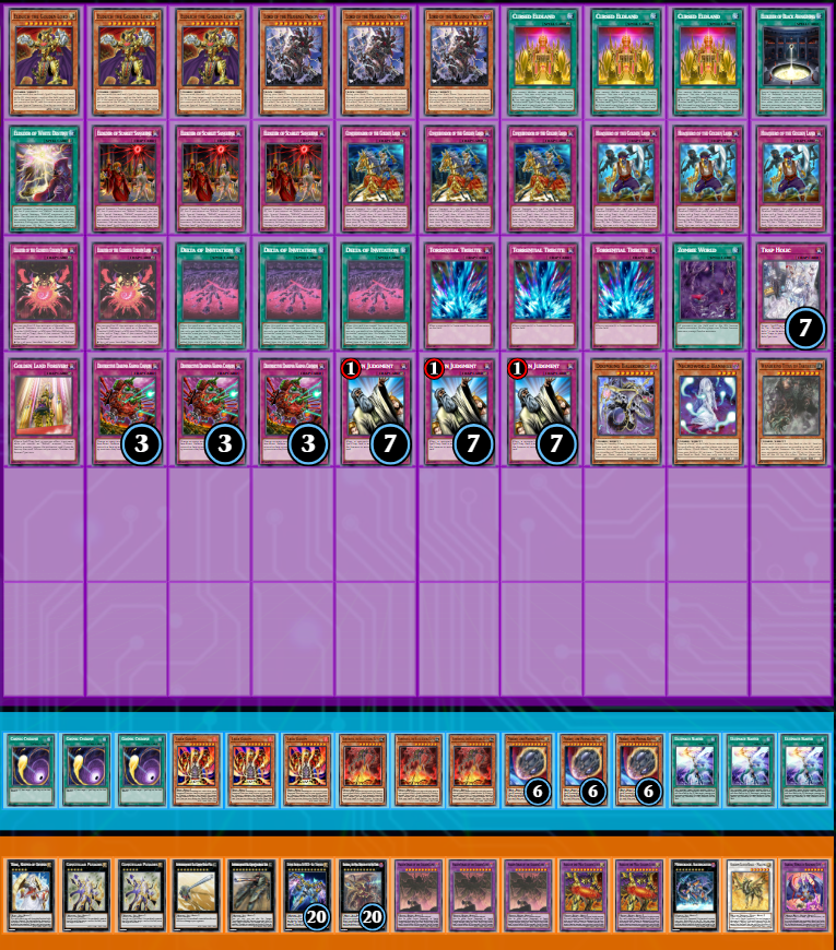 JakeJdsk's tweet photo. Thoughts on these genesys lists?
#ygogenesys https://t.co/exhf4YT6DU