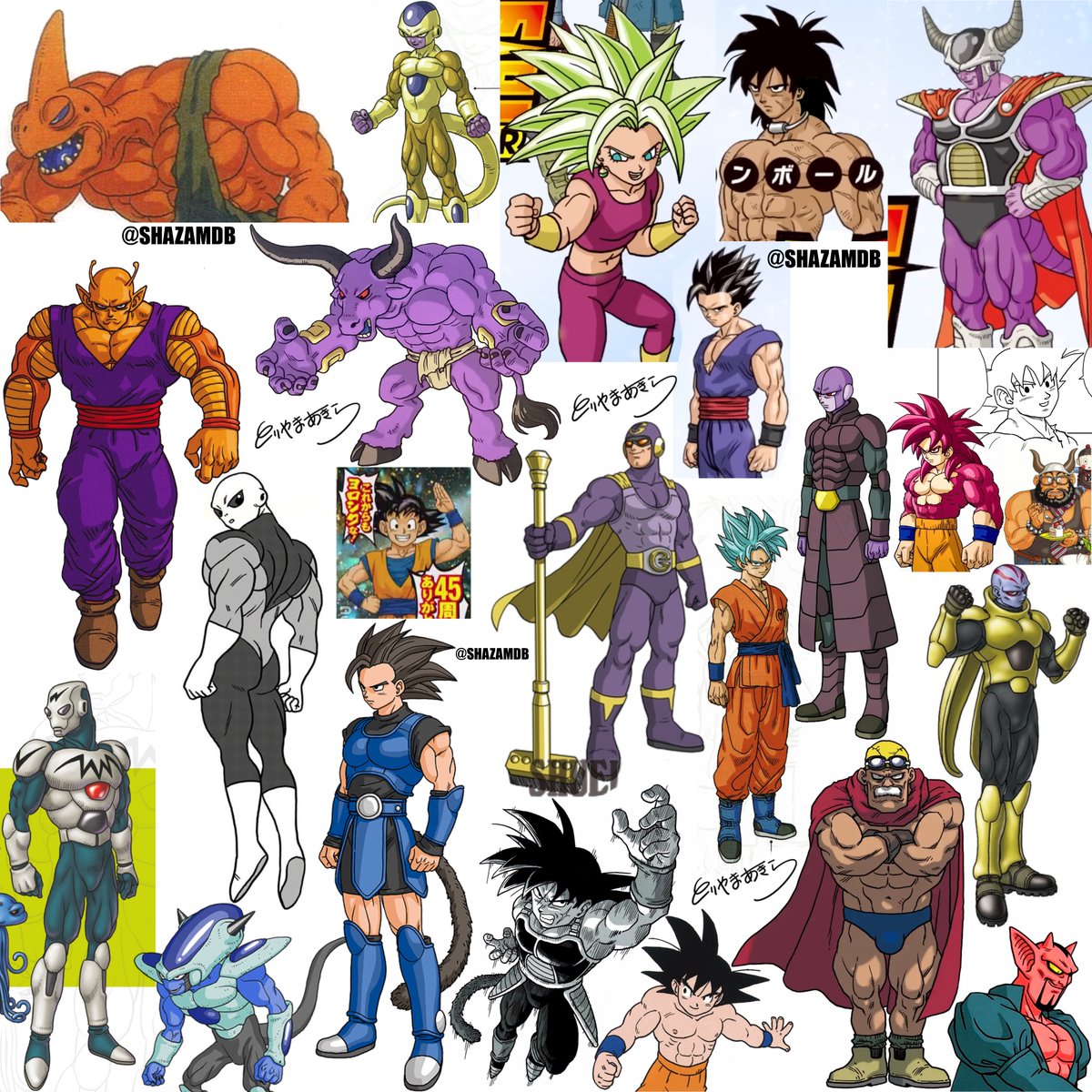 Toriyama drawing muscles 💪