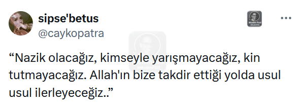 Müslüman Tweet tweet media