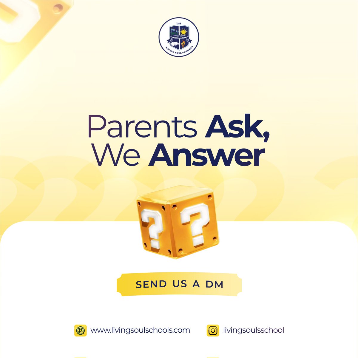 livingsoulssch's tweet image. From safety to curriculum and values, we are here to answer everything you need to know before enrolling your child #LivingSoulSchools #Enrollment