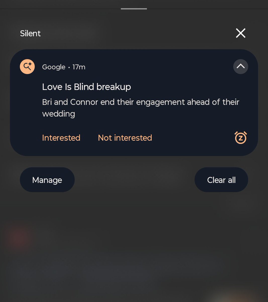 When Google notifications spoil the episodes before I even get the chance to watch them 😑
#LoveIsBlind #LoveIsBlindSeason10 #LoveIsBlind10 #LoveIsBlindOhio

<a href="/Google/">Google</a> you suck