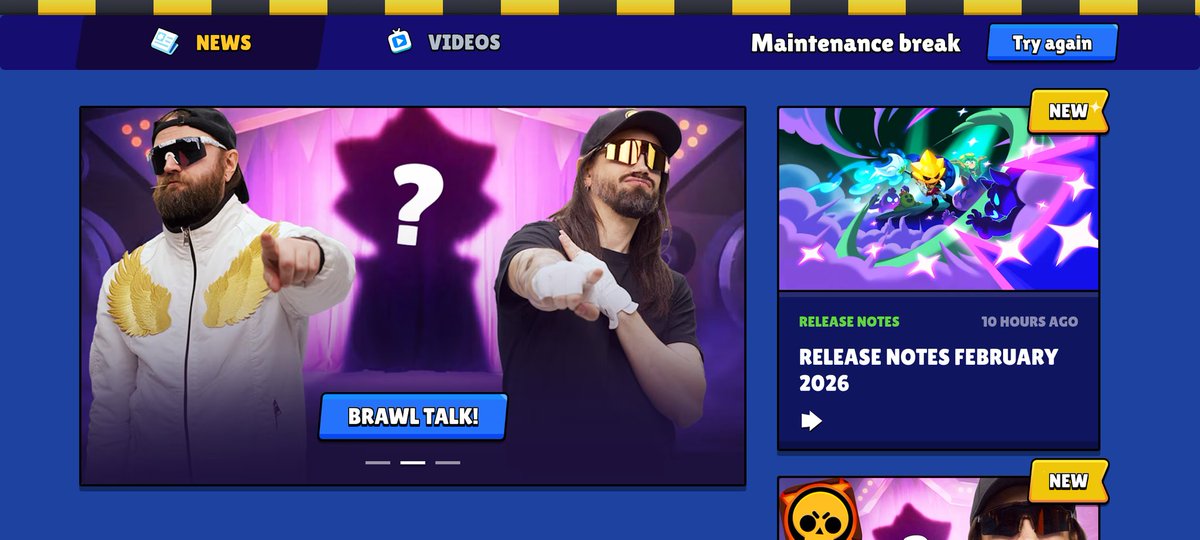 ideva_01's tweet photo. ATTENTION: brawl stars is currently working on fixing the glitch with the maintenance break. It should be back up within 2 hours https://t.co/5UeeZ3QK7T
